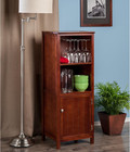 94421 Pantry Cupboard With 2 Shelves  Antique Walnut  94421 