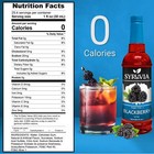 Syruvia Sugar Free Blackberry Syrup 25 4 Fl Oz  For Beverages  Desserts    More