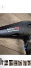 Babyliss Pro Nano Titanium Professional Hair Dryer W  Diffuser  Black