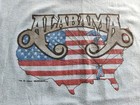 Vintage Alabama Mountain Music Tour  82 Light Blue Graphic T-shirt Country