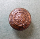 Antique 1910 Yale Towne Woolworth I-11100 Cast Brass Bronze Ornate Door Knob
