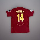 2005 06 Thierry Henry Nike Arsenal Home Jersey With Epl Patch Size L