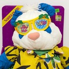Vtg 1987 Fisher Price Puffalump Wild Thing Panda Bear Stuffed Animal In Box 
