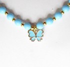 New Turquoise  Butterfly 4 Piece Child s Jewelry Set-so Cute   