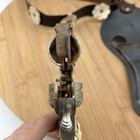 Vintage Texan Jr  Hubley Cap Gun Western Toy Pistol W  Holster