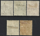 Malta 1921-22 Kgv Part Set To 2 5d Wmk msca Sg 97 101 Mint  hinged  Cat   38 