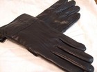 Women   s Thermo-strata Leather Gloves  Black  Sz Large  Thermal Lined  Oh So Warm