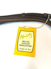 Moritz Deluxe English Bridlework Leather Horse Reins Brown Cob Size