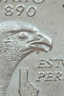 2007 D Idaho Statehood Quarter Dollar Coin With Error On Beak