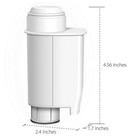 2 Water Filter Compatible With Ca6702 Brita Intenza  For Saeco Xelsis Incanto