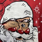    don   t Stop Believin    Ugly Christmas Santa Sweatshirt Women   s Size L Nwot 