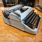 Porfessionally Serviced 1961 Olympia Sm4 Vintge Typewriter Turquoise