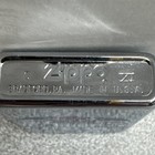Vtg  Zippo Indianapolis Indy 500 Racing Lighter Winged Logo Chrome Made Usa