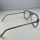 Vintage John Weitz By Capri Usa Aviator Eyeglasses Frame Only Courier Brown 140