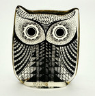 Abraham Palatnik Mid Century Vintage Lucite Horned Owl Sculpture Figure