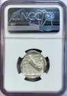 Near Full Crest 440-404 Bc Attica Athens Ancient Silver Tetradrachm Ngc Ch Au