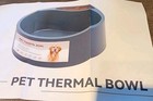 Heated Pet Water Bowl 108 Oz Outdoor Pet Thermal Bowl Chew Resistant Cord