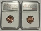 In Hand 2025 P   D Lincoln Shield 1c Cent 2 Coin Set Ngc Ms69 Rd Last Penny Fdoi