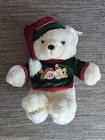 2002 - Kmart Dan Dee Holiday Collectible Bear 17  Plush  Sweater   Hat