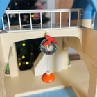 Vintage Euc Little Tikes Large Blue Roof Kids Toy Dollhouse Mid Century Modern