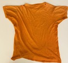 Vtg Frank Zappa S s Distressed Tee Shirt Art Bob George Art Rock Star Size S m