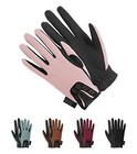 Kids Horse Riding Gloves Boys   Girls Winter Equestrian Xl  age 12-14  Pink