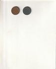 2 X Vintage Arizona 1 Mill Sales Tax Tokens Zinc Bronze Look Rare