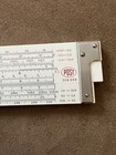 Vintage Frederick Post Co 1460 Versalog  Hemmi Bamboo Slide Rule- Japan