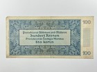 Wwii 1940 Bohemia Moravia 100 Kronen Note Protektorat B  hmen Prague Banknote