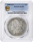 1889-cc  1 Pcgs Au53 Morgan Silver Dollar 56977367