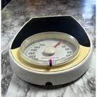 Vintage Healthometer Mechanical Bathroom Scale Black Cream Up To 300 Lbs