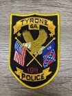 Georgia Police Patches  lot Of 4  Fulton  Marietta  Locust Grove  Tyrone