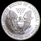 1997  American Silver Eagle  1  Oz   Pure Fine Silver  Bullion Coin  999  Bu-unc