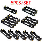 5pcs 1-4x 18650 Smt Battery Holder 18650 Smd Battery Box Storage Case Container