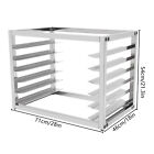 6 Tire End Load Half Height Bakery Bun Dough Baking Sheet Pan Rack Commercial
