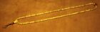 Tibet 100p Vintage Old Antique Buddhist Antelope Bone Mala Prayer Bead Amulet
