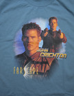 Farscape Mens John Crichton Science Fiction Tv Series Blue Shirt New S  M  Xl