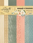 Graphic 45 Always   Forever Patterns   Solids Pad 8 5x11
