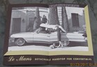 1962 Le Mans Detachable Hardtop For Convertibles Sales Brochure Cadillac Pontiac