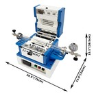 220v Laboratory Vacuum Furnace Tube Furnace Sample Vacuum Heating Furnace