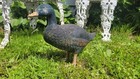 Antique Victorian Cast Iron Duck Mallard Garden Statue  Unique Outdoor Statue 