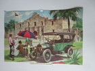 Lot Of 10 Vintage Car Prints From Old Calendar