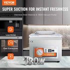 Chamber Vacuum Sealer With 15 7  Sealing Length Kitchen Vacuum Packing Machine
