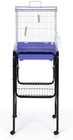 Prevue Pet Products Bird Cage Stand With Shelf  Black  sp445blk 
