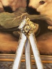 Rare-10 5   h-vintage Italian Florentine Wooden Easel-hand Crafted-beautiful 