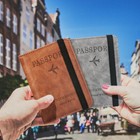 Rfid Blocking Id Card Case Cover Pu Leather Slim Travel Passport Holder Us Fast