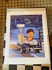 Dale Earnhardt Signed 1995 Sam Bass Le Original Print With Certificate   Mint