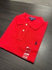 New Polo Ralph Lauren Boys Polo Shirts Red M  L  Xl