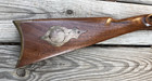 Thompson Center Hawken Rifle Stock 15 16  Channel All Brass   Walnut 45   50 Cal