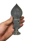 Antiques South East Asian Ancient Bronze Buddha Sculpture Circa 13th Century Ad